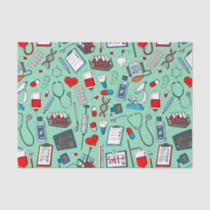 Nurse, Doctor, Medical Professional Themed  Tissue Paper