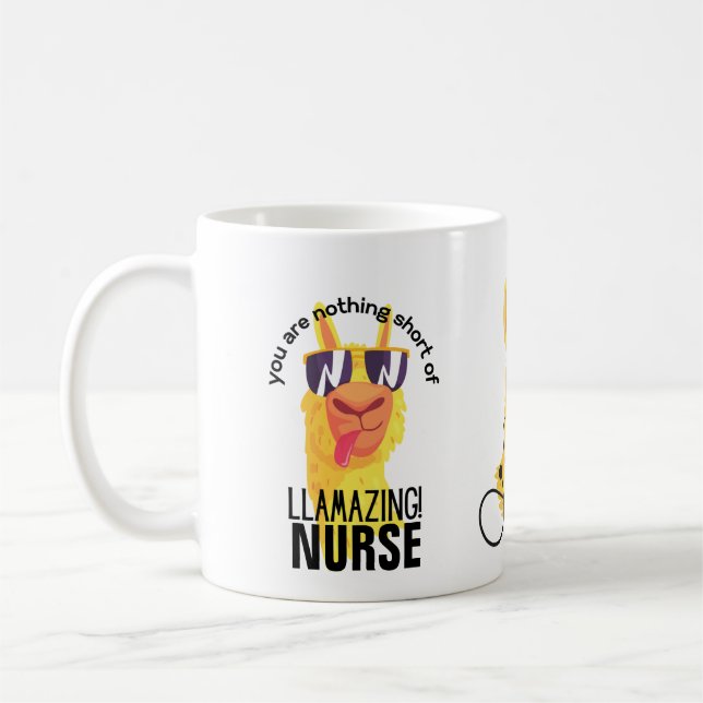 NURSE DOCTOR SURGEON  Funny Personalised Gift Coffee Mug (Left)