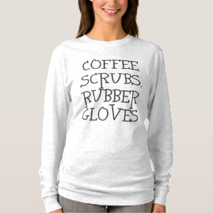 Nurse Doctor Womens Long Sleeve Graphic Tee Shirt