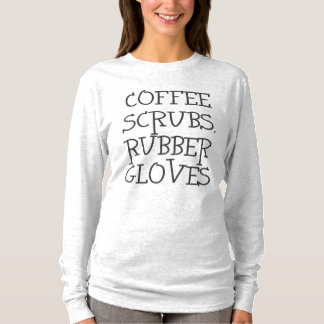 Nurse Doctor Womens Long Sleeve Graphic Tee Shirt