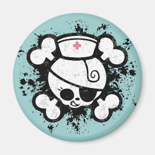 Nurse Dolly Splat Magnet
