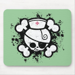 Nurse Dolly Splat Mouse Pad