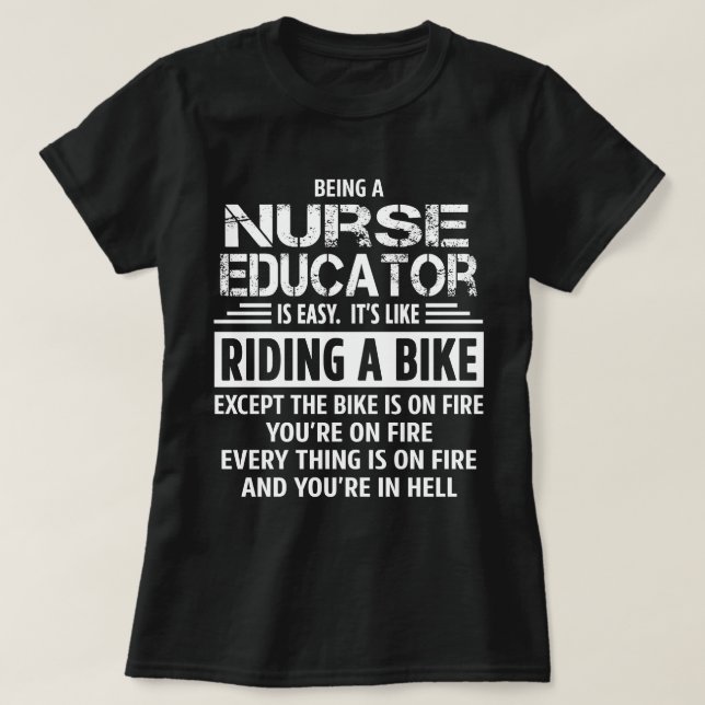 Nurse Educator T-Shirt (Design Front)