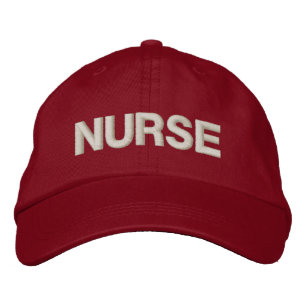 Nurse   embroidered hat