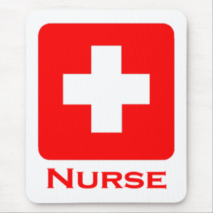 Nurse-English Mouse Pad