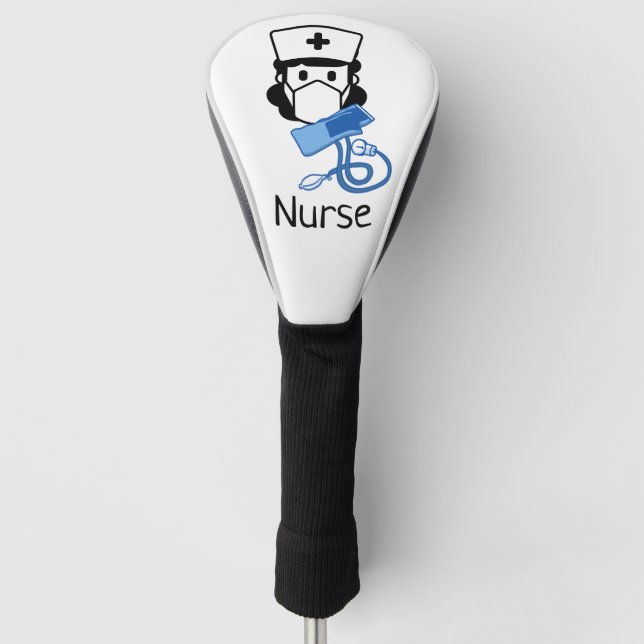 Nurse equipment tonometer  golf head cover (Front)
