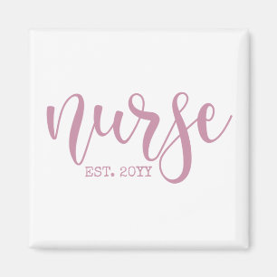 Nurse Est Custom Year Student Nurse RN graduation  Magnet