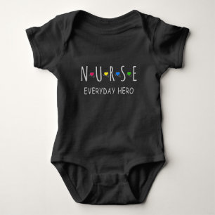 Nurse Everyday Hero Baby Bodysuit