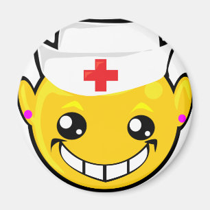 nurse face magnet