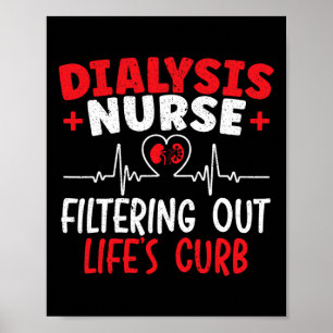 Nurse Filtering Heartbeat  Poster
