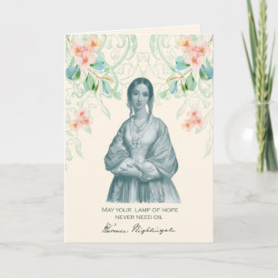Nurse, Florence Nightingale  Healthcare Worker Card