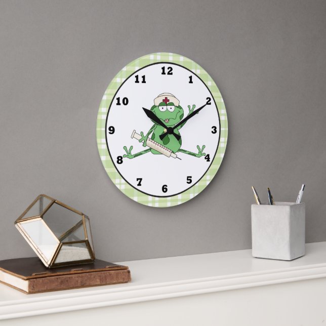 Nurse Frog clock (Office)