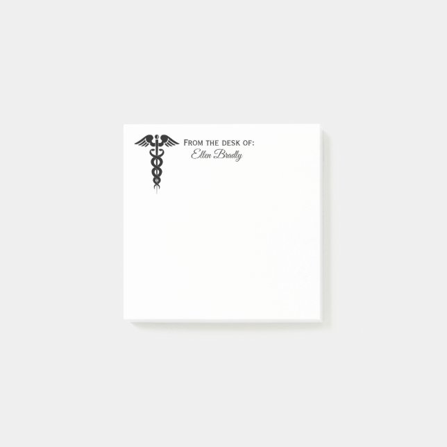Nurse-From the Desk of Custom post-its Post-it Notes (Front)