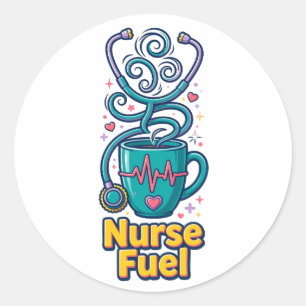 Nurse Fuel Sticker