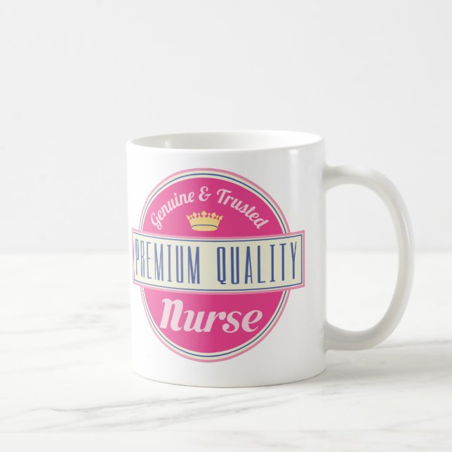 Nurse (Funny) Gift Coffee Mug (Right)