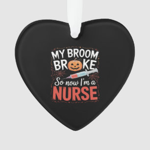 Nurse Funny Halloween Nursing Essential T-Shirt_1 Ornament