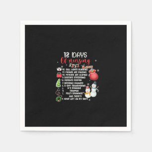 Nurse Gift 12 Days Of Nursing Napkin