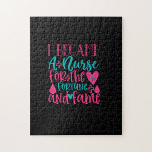 Nurse Gift Became A Nurse For The Fortune Jigsaw Puzzle