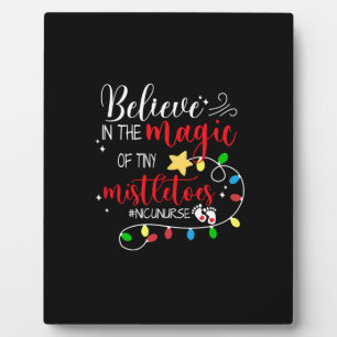 Nurse Gift Believe In The Magic Plaque