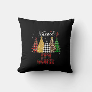 Nurse Gift Blessed LPN Nurse Cushion