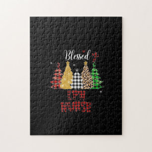 Nurse Gift Blessed LPN Nurse Jigsaw Puzzle