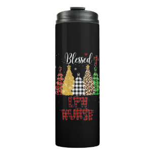 Nurse Gift Blessed LPN Nurse Thermal Tumbler