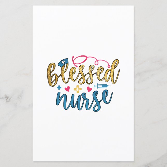 Nurse Gift | Blessed Nurse (Front)