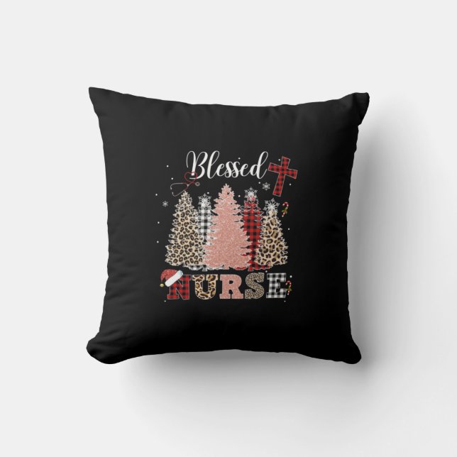 Nurse Gift | Blessed Nurse Cushion (Front)