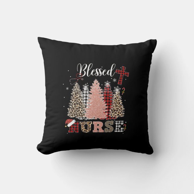 Nurse Gift Blessed Nurse Cushion (Front)