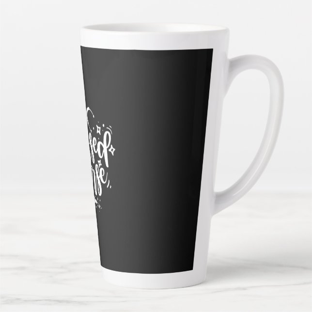 Nurse Gift Blessed Nurse Latte Mug (Right)
