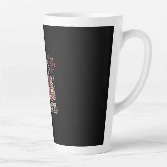 Nurse Gift Blessed Nurse Latte Mug (Right)