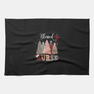 Nurse Gift Blessed Nurse Tea Towel