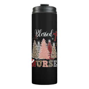 Nurse Gift Blessed Nurse Thermal Tumbler
