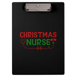 Nurse Gift Christmas Nurse Clipboard