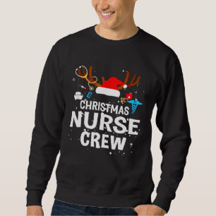 Nurse Gift Christmas Nurse Crew Sweatshirt