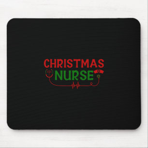 Nurse Gift   Christmas Nurse Mouse Pad