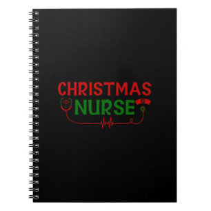 Nurse Gift Christmas Nurse Notebook