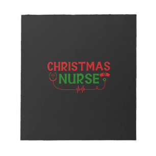 Nurse Gift Christmas Nurse Notepad