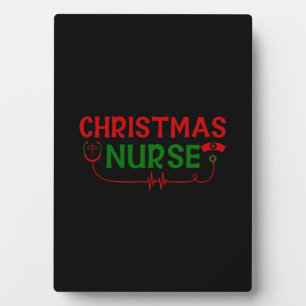 Nurse Gift Christmas Nurse Plaque