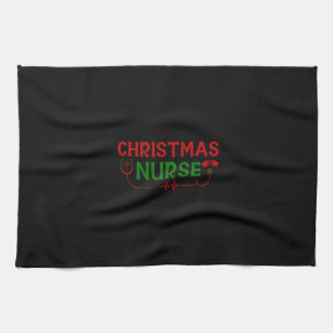 Nurse Gift   Christmas Nurse Tea Towel