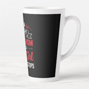 Nurse Gift CNA By Night Supermom Latte Mug