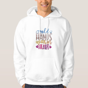 Nurse Gift Cold Hands Varm Heart Hoodie