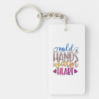Nurse Gift | Cold Hands Varm Heart Key Ring