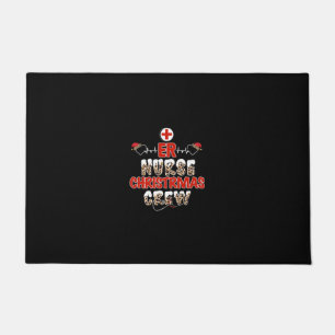 Nurse Gift Er Nurse Christmas Crew Doormat
