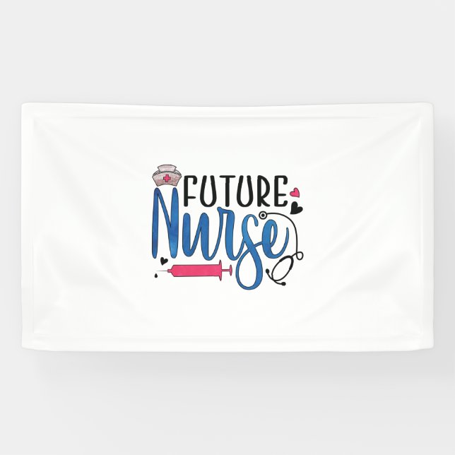 Nurse Gift | Future Nurse Banner (Horizontal)