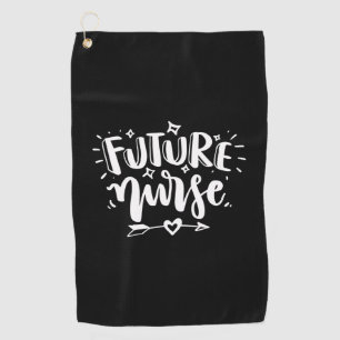 Nurse Gift   Future Nurse Golf Towel