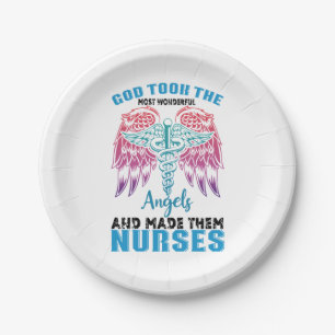 Nurse Gift Good Tooll The Most Wonderful Paper Plate