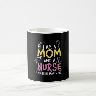 Nurse Gift I Am A Mum And A Nurse Coffee Mug