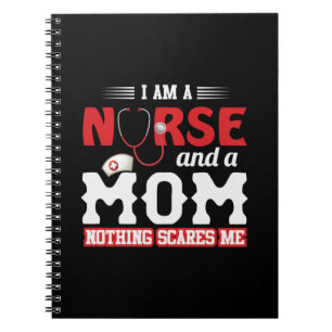 Nurse Gift I Am A Nurse And A Mum Notebook