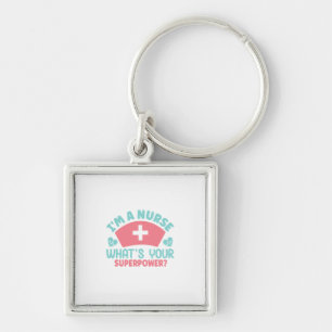 Nurse Gift   I Am A Nurse Key Ring